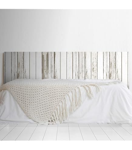 Testiera per letto in PVC, con tronco in legno, diverse misure, disponibile in diverse misure, leggera, elegante, resistente ed economica. 150x60cm