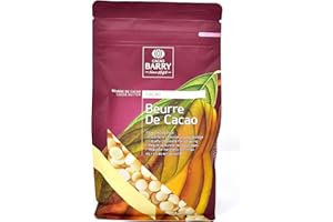 CACAO BARRY Le Petit Mitron Beurre DE Cacao en PISTOLES x 1 Kilo