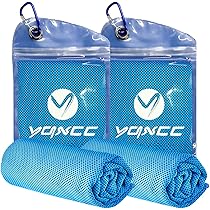 Lot De 3 Serviettes Rafraîchissantes CEAYA - Microfibre - Sport Et Outdoor - Couleurs Aléatoires