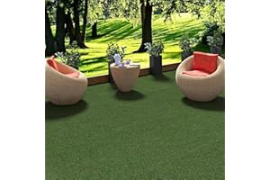 Snapstyle Komfort Kunstrasen Rasenteppich mit Noppen Kingston Grün Mix in 19 Größen