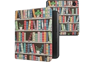 kwmobile Étui Compatible avec Kobo Libra Colour Coque - Étui à Rabat magnétique Tablette eReader Similicuir - Bleu-Vert-Fuchsia