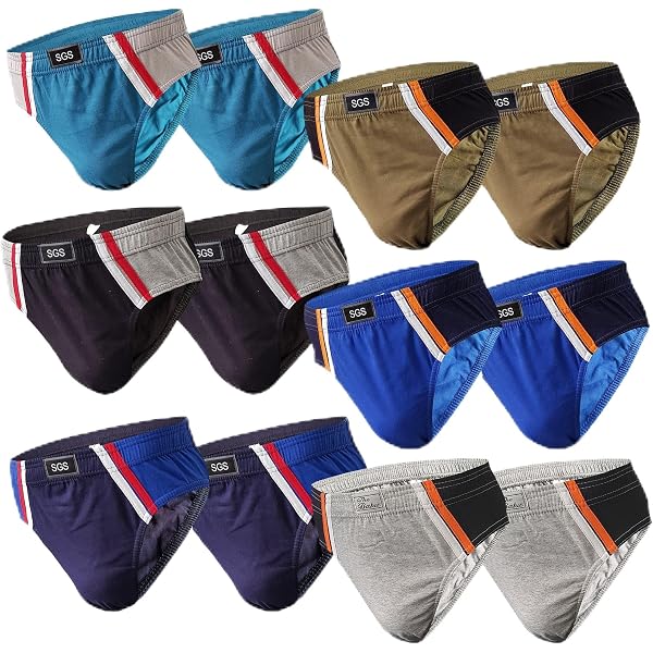 Slip Homme Taille Basse En Coton Uni - Confortable, Respirant, Séchage Rapide, Sans étiquette - Grandes Tailles Disponibles - 10