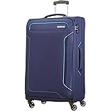 American Tourister Semestervärme, Blå (marinblå), Spinner L (79.5cm-108L), resväska