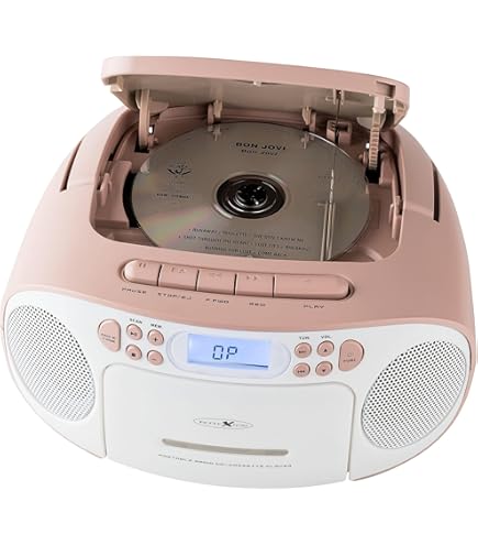 Dual P 70 Mint Cassetteradio - CD-Speler - FM-Radio - Boombox - Stereo - Luidspreker - AUX-Ingang - Netwerk/Batterijvoeding - Draagbaar