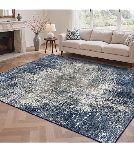 Tapis Shaggy HomebyHome 160x230 Cm – Bleu, Poils Longs 50mm, Hyper Doux Et Certifié Oeko-Tex