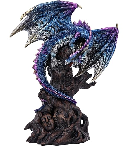 Stanley Morrison Pacific Giftware Statuetta Drago Alato In Barattolo, Resina Dipinta A Mano, 10x7.6x17.8 Cm - 2