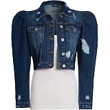 kraftd Women's Jean Jacket Cropped 