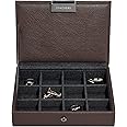 Stackers Mens Brown Mini Cufflink Box