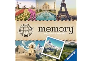 Ravensburger Collector's Memory® Schönste Reiseziele - 27379 - Das weltbekannte Gedächtnisspiel mit Bildern von Traumorten, EIN besonderes Memory® und eine tolle Inspiration für Reiselustige
