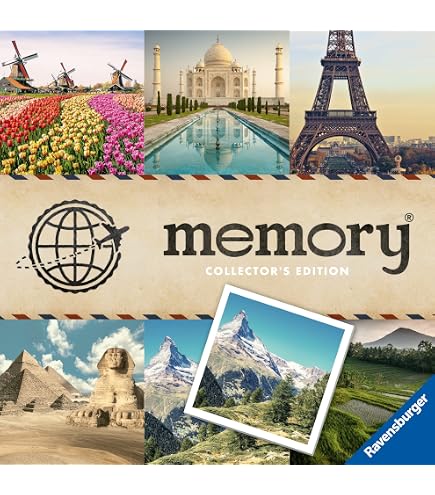 Tiere Unserer Welt Memo-Spiel – 64 Farbige Memokarten In Geschenkbox, Für Tierfreunde Und Familien