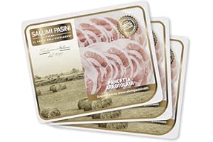 Pancetta Arrotolata Salumi Pasini® | La Tradizione | Tocino Enrollado | Rebanada tradicional | 3 bandejas | 100 gr cada una | Sabor delicado