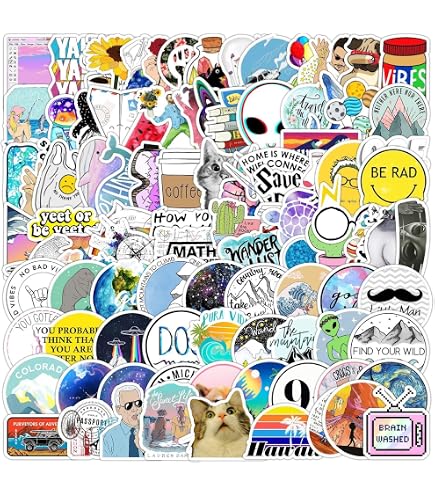 100 Pezzi Adesivi Cartoon Anime Tema, Adesivi per Computer Portatile, Bottiglia D'acqua, Computer, Skateboard, Moto, Bagagli, Vinile, Impermeabili, per Adulti, Bambini, per Adulti, Adolescenti