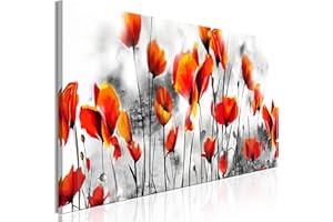 murando Quadro Fiori Papavero 1 pezzo Stampa su tela in TNT XXL Immagini moderni Murale Fotografia Grafica Decorazione da parete come dipinto