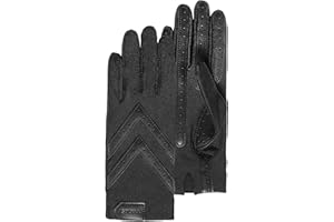 Isotoner Gants femme tactiles tissu extensible recyclé, résistant à l'eau, non doublé, taille unique, TU,