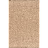 Koza Halı Fibra Natural Halı Kilim Salon Oturma Odası Yolluk Yatak Odası Koridor Halısı B3754A, 50 x 80