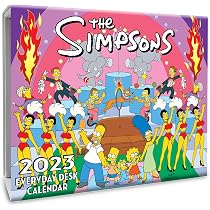 The Simpsons 2023 Desk Calendar, Page A Day Formatted Calendar, Official  Product: Original Danilo-Tagesabreißkalender [Kalendar] : Danilo Promotions  LTD: Amazon.co.uk: Stationery & Office Supplies