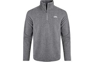 Weird Fish Errill 1/4 Zip Textured Fleece. (Jumper/Sweater/Fleece)