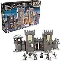 Mega Construx GMN75 - Probuilder Game of Thrones Die Schlacht um Winterfell, enthält 6 originalgetreue Mikro-Actionfiguren mi