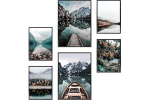 Heimlich - Poster Set - 2 of A3 / 30x42 cm + 4 of A4 / 21x30 cm - Premium Posters - Unframed Prints - Modern Style - Forest L
