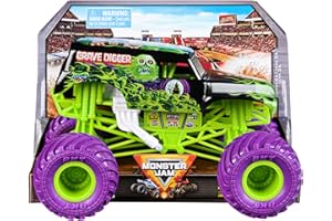 Monster Jam, Camion monstre officiel pour tombe, véhicule collector moulé sous pression, échelle 1:24, jouets pour enfants pour garçons et filles à partir de 3 ans