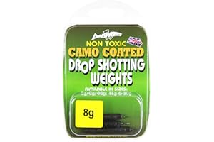 Dinsmores Drop-Shot Weights (Pack of 3) - Brown, 15 g /1/2 oz