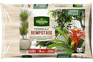 Vilmorin Terreau rempotage plantes d'intérieur 5L