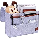 Organizer Da Divano Con Tasche - Porta Telecomando, Riviste, Cellulare, Grigio Chiaro - Foto 7