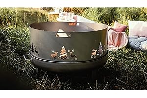 CZAJA Pare-étincelles avec motif sauvage pour tous les braseros Ø 80 cm