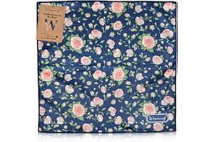 WESERWEF® Panno in Microfibra XXL 30×30 cm – Design Elegante e Pulizia Delicata per Occhiali, Lenti, Schermi, Smartphone e Tablet (rose)