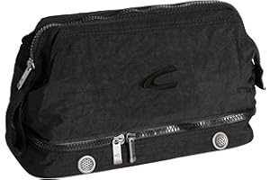 camel active, Journey, męska kosmetyczka, czarny, 26,5 x 12,5 x 16, torba na ramię