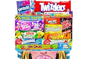 ‎CANDY & BAR Sweets USA Süßigkeiten Box | 21 Stück Sweet Candy Mix | Weihnachts-Candy Geschenkbox mit US-Vibes | American Christmas Naschbox Idee | Candybox | Candy & Bar®