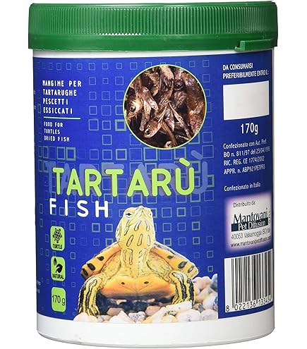Mangime Per Tartarughe UGF: Mix Naturale Di Gammarus, Vermi E Gamberetti Secchi