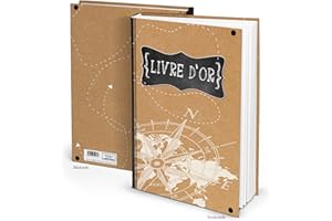 Logbuch-Verlag Grande libro degli ospiti XXL LIVRE D'OR Francese Appartamento Casa vacanze Pension Hotel Libro degli ospiti di nozze Ristorante