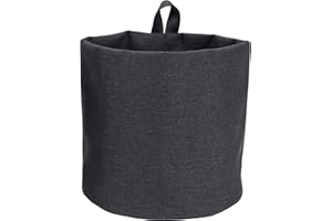 Bigso Box of Sweden 1001 Panier de Rangement Petit Modèle Polyester Noir 17 x 17 x 17 cm