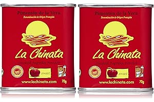 LA CHINATA - Paprika Affumicata - Senza Glutine (Dolce, 70 g Lattina X 2)