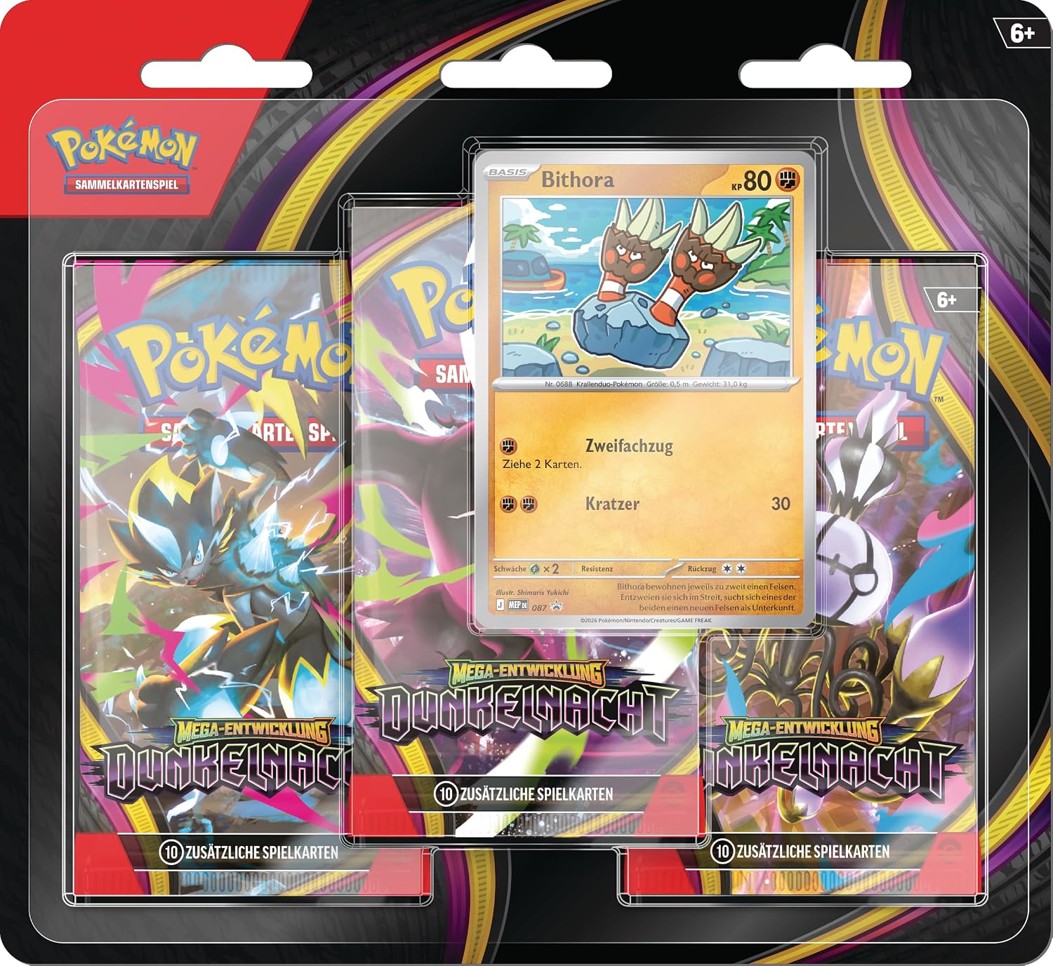 Pokémon (Sammelkartenspiel), PKM ME05 3-Pack-Blister
