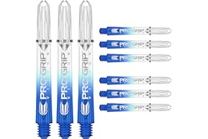 Target Darts 3 x Jeux of Pro Grip Vision Dart Stems - 9 po au Total