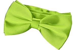 BomGuard Nœud papillon hommes - pour smoking, avec crochet,déjà lié et réglable