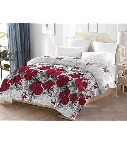 Fanny & Céline Couette Chaude 600 GSM 220x240cm Ultra Gonflante - Douceur Extrême Grise