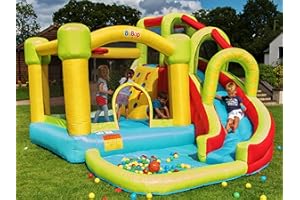 BeBoP 8 in 1 Bouncy Castle with Electric Blower Fan