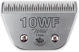 FURZONE Detachable Blade - Size 10WF Wide Blade 1/16", Made of Extra Durable Japanese Steel, Compatible with Most Andis, Oster, Wahl A5 Clippers