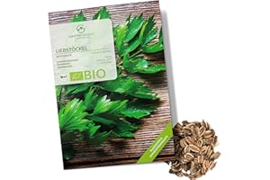 GROWGREENS Semi di levistico biologiche - Semi di erbe aromatiche da coltivare in cucina, sul balcone, sul orto rialzato e in giardino
