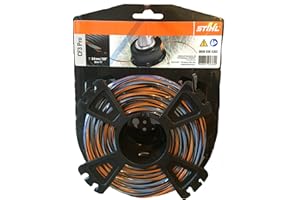 Stihl 00009304301 Fil de coupe cruciforme avec partie carbone, 00009304302