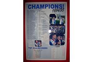 Lilywhite Multimedia Blackburn Rovers League Champions 1994-95 - souvenir print