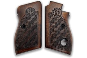 ZIB GRIPS MANOPOLE ZIB Beretta 70 70S 71 Impugnatura a pistola realizzata a mano in legno di noce Ars.04