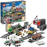 LEGO City Kargo Treni 60198-6 Yaş ve &Uuml;zeri Tren Seven &Ccedil;ocuklar i&ccedil;in City Setleriyle Uyumlu Tamamlayıcı Yaratıcı Oyuncak Yapım