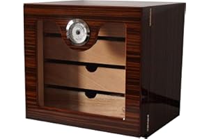 Germanus Dravus II - Nawilżacz do cygar, z brązowymi żyłkami