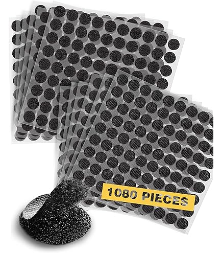 1080 Adesivi A Gancio E Anello - Tondini Autoadesivi Forti 20mm, Ideali Per Decorazioni E Fai Da Te - Foto 4