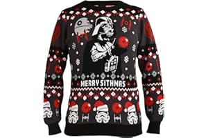 Elbenwald Strickpullover Weihnachten in verschiedenen Designs für Herren Damen Unisex Baumwolle Mehrfarbig