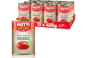 Mutti Organic Peeled Tomatoes 400g (Pack of 12)